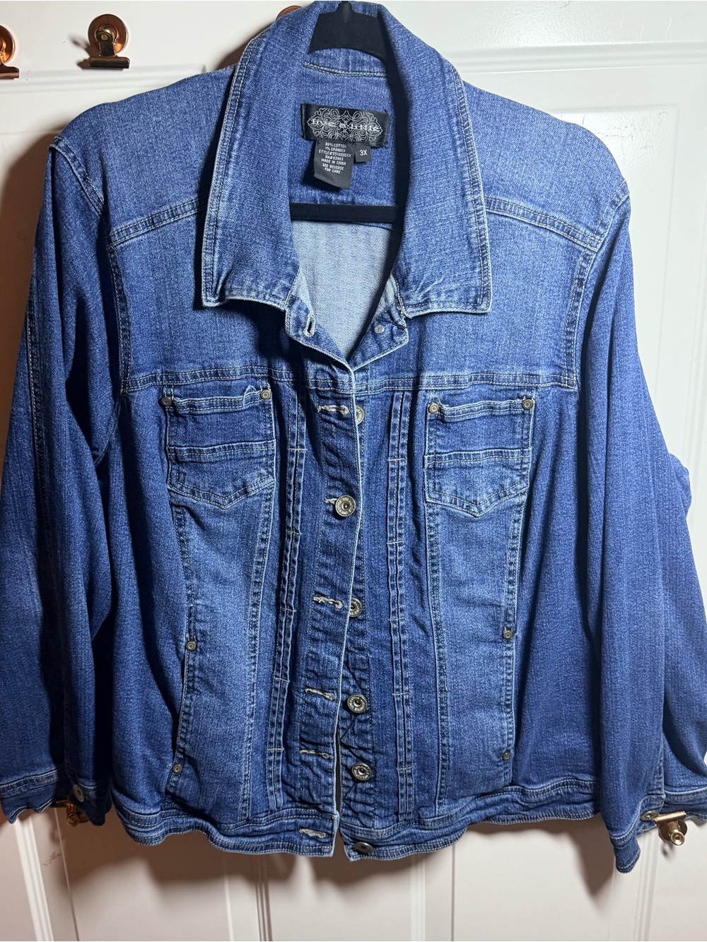 Live a Little Classic Blue Jean Jacket